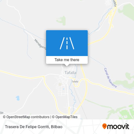 Trasera De Felipe Gorriti map