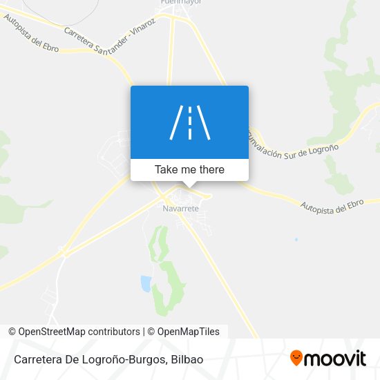 Carretera De Logroño-Burgos map