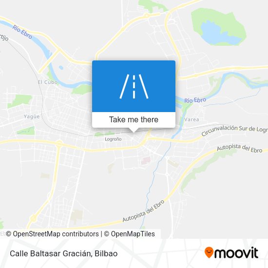 Calle Baltasar Gracián map