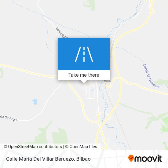 Calle María Del Villar Beruezo map
