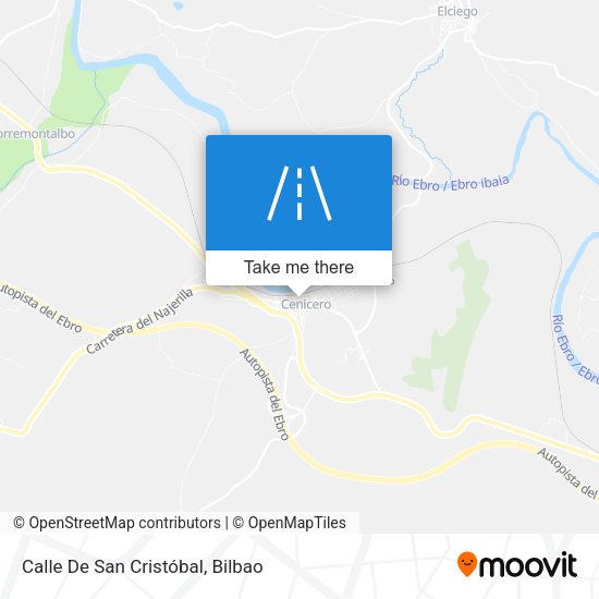 Calle De San Cristóbal map