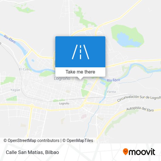 Calle San Matías map