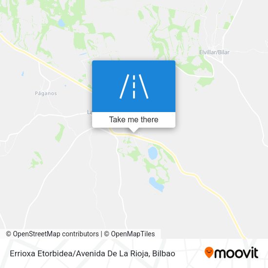 Errioxa Etorbidea / Avenida De La Rioja map
