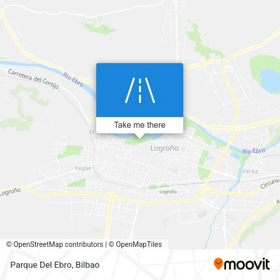 Parque Del Ebro map
