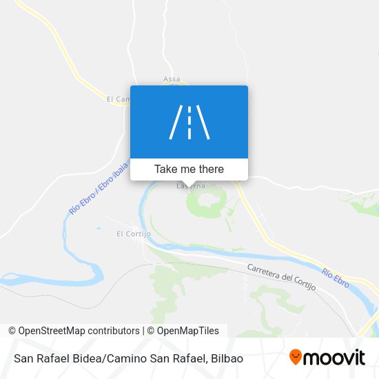 San Rafael Bidea / Camino San Rafael map