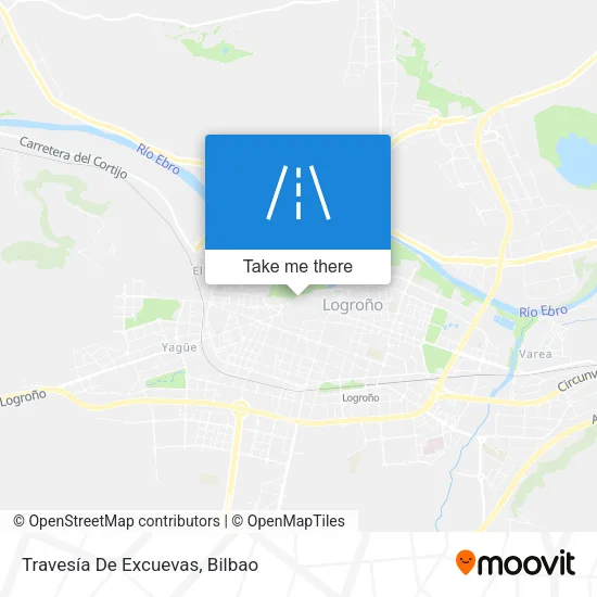 Travesía De Excuevas map