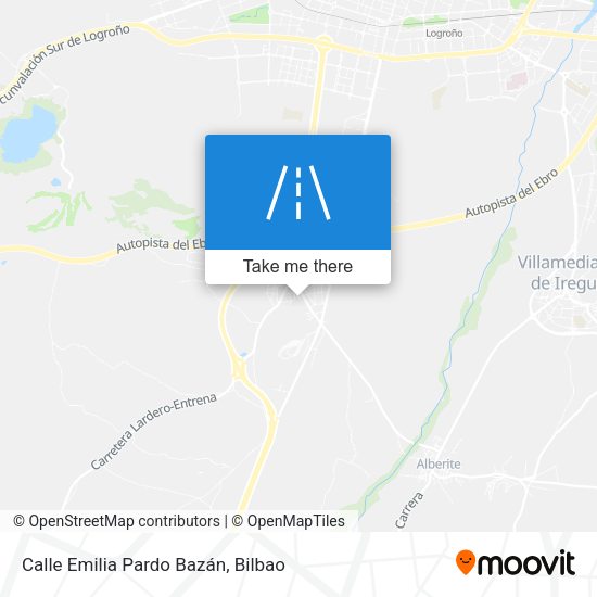 Calle Emilia Pardo Bazán map
