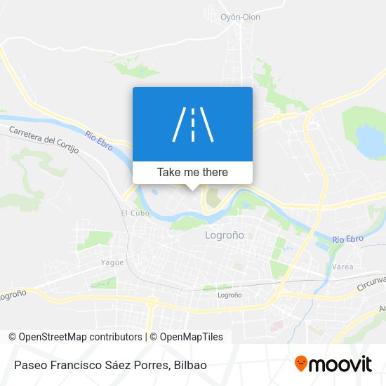 Paseo Francisco Sáez Porres map