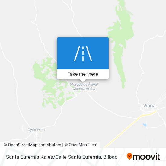 Santa Eufemia Kalea / Calle Santa Eufemia map