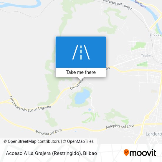 Acceso A La Grajera (Restringido) map