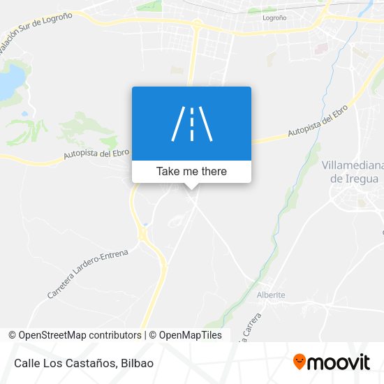 Calle Los Castaños map