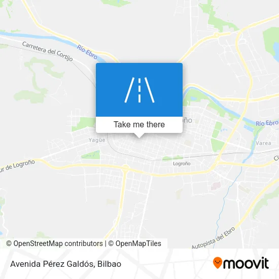 Avenida Pérez Galdós map