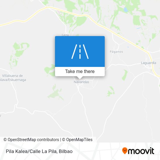 Pila Kalea/Calle La Pila map