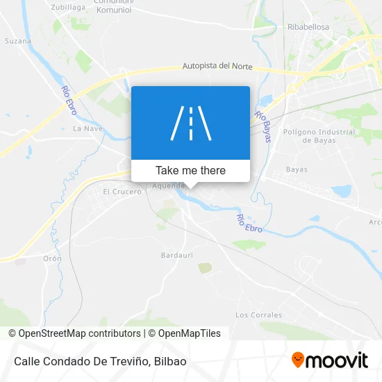 Calle Condado De Treviño map
