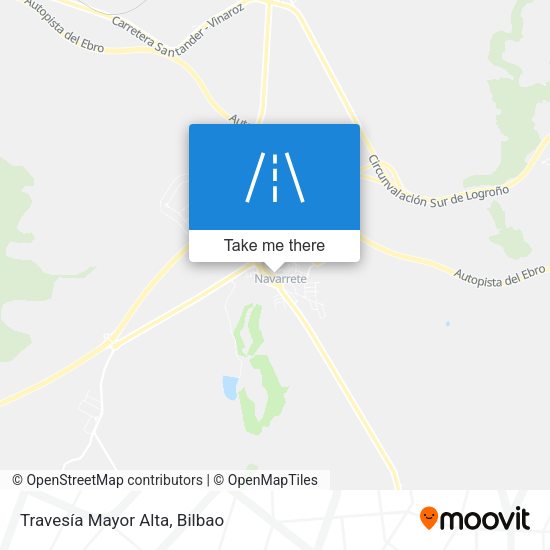Travesía Mayor Alta map