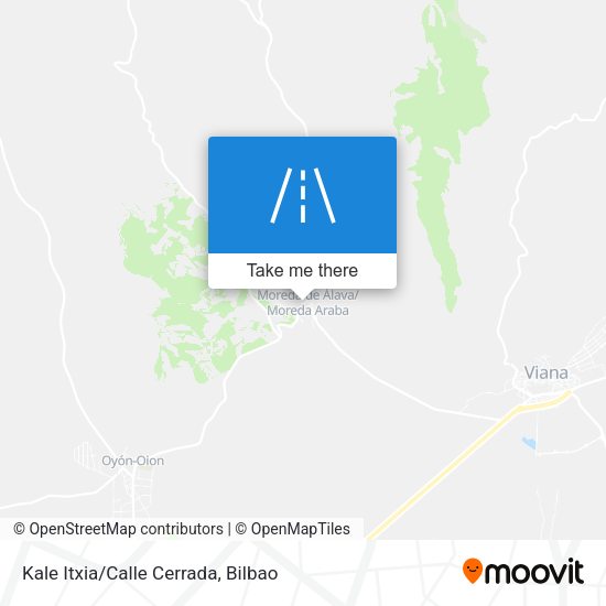 Kale Itxia/Calle Cerrada map