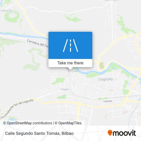 Calle Segundo Santo Tomás map