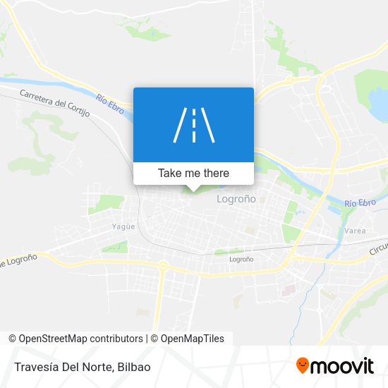 Travesía Del Norte map
