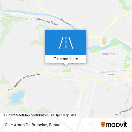 Cale Arnao De Bruselas map