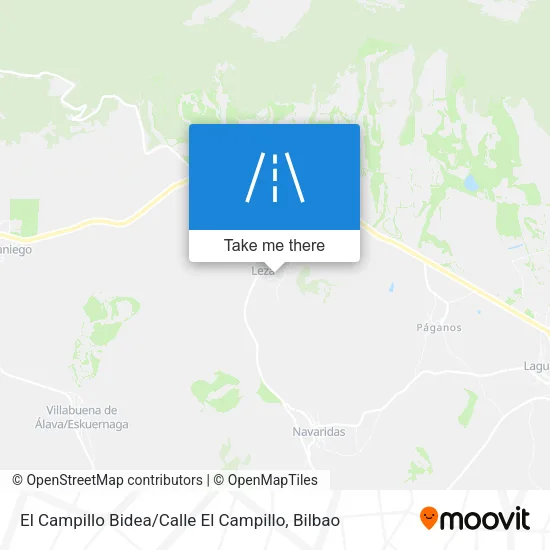 El Campillo Bidea / Calle El Campillo map