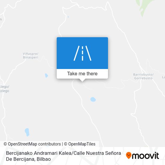 Bercijanako Andramari Kalea / Calle Nuestra Señora De Bercijana map