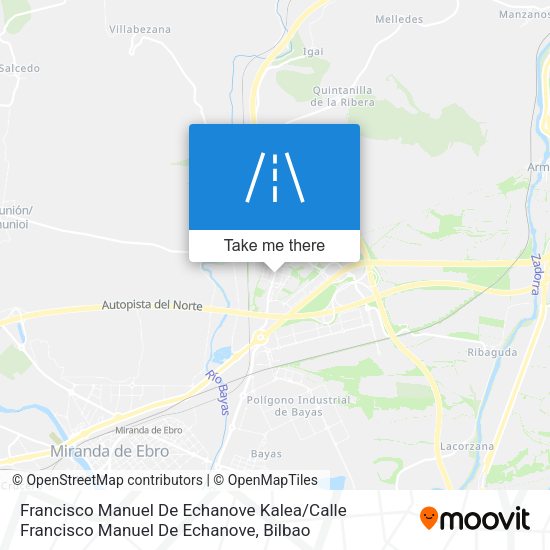 Francisco Manuel De Echanove Kalea / Calle Francisco Manuel De Echanove map