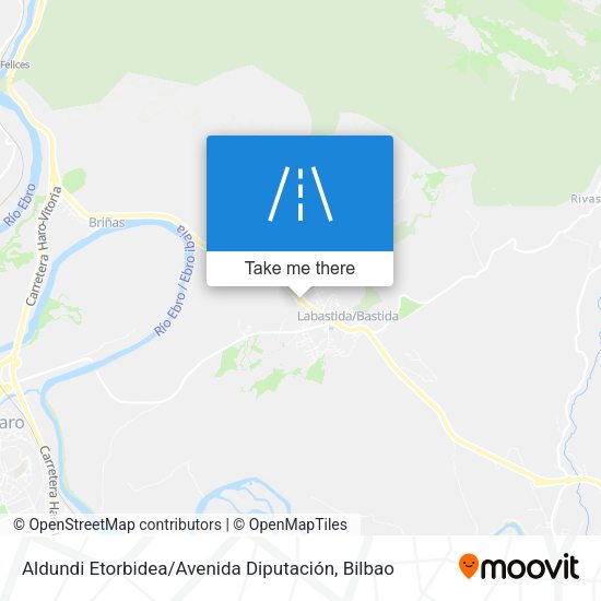 Aldundi Etorbidea / Avenida Diputación map