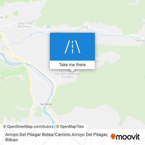 Arroyo Del Pilagar Bidea / Camino Arroyo Del Pilagar map