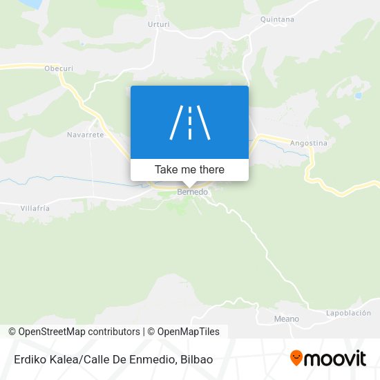 Erdiko Kalea/Calle De Enmedio map