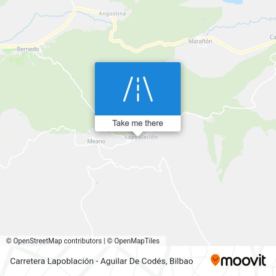 Carretera Lapoblación - Aguilar De Codés map