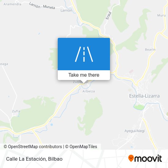 Calle La Estación map