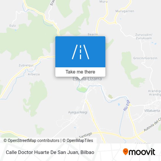 Calle Doctor Huarte De San Juan map