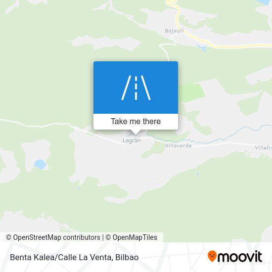 Benta Kalea/Calle La Venta map