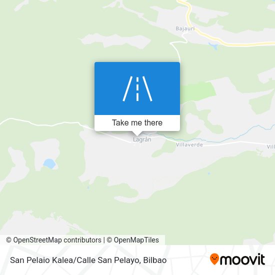 San Pelaio Kalea / Calle San Pelayo map