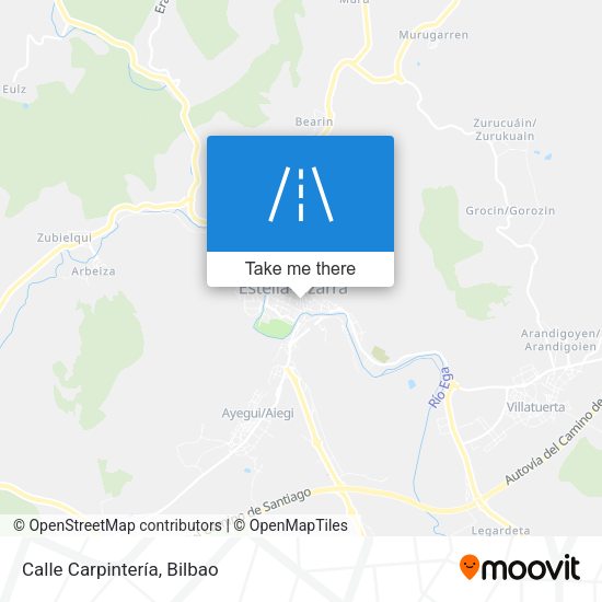 Calle Carpintería map