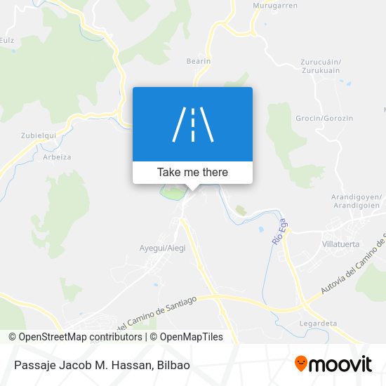 Passaje Jacob M. Hassan map