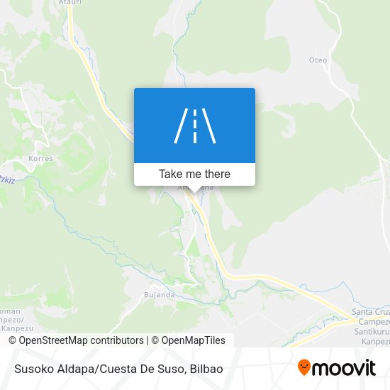 Susoko Aldapa/Cuesta De Suso map