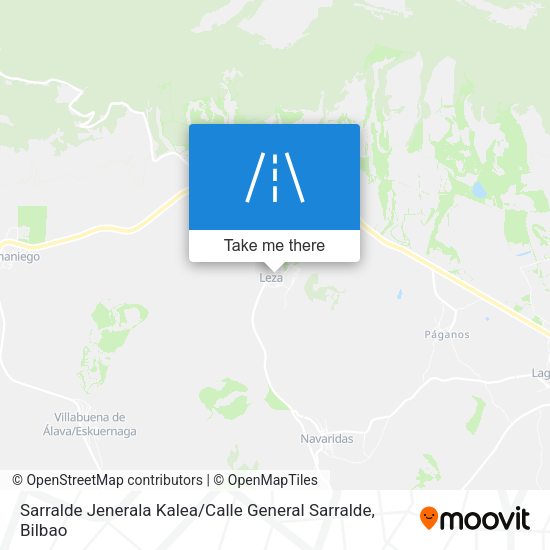 Sarralde Jenerala Kalea / Calle General Sarralde map
