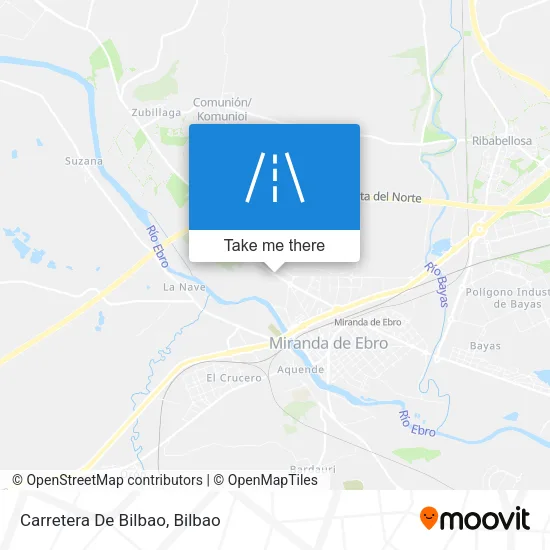 Carretera De Bilbao map