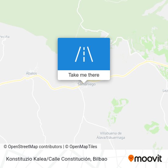 Konstituzio Kalea / Calle Constitución map