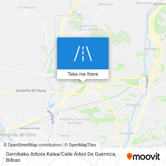 Gernikako Arbola Kalea / Calle Árbol De Guernica map