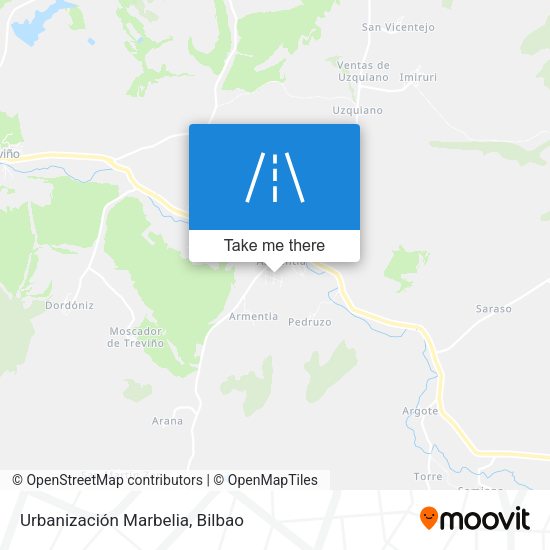 Urbanización Marbelia map