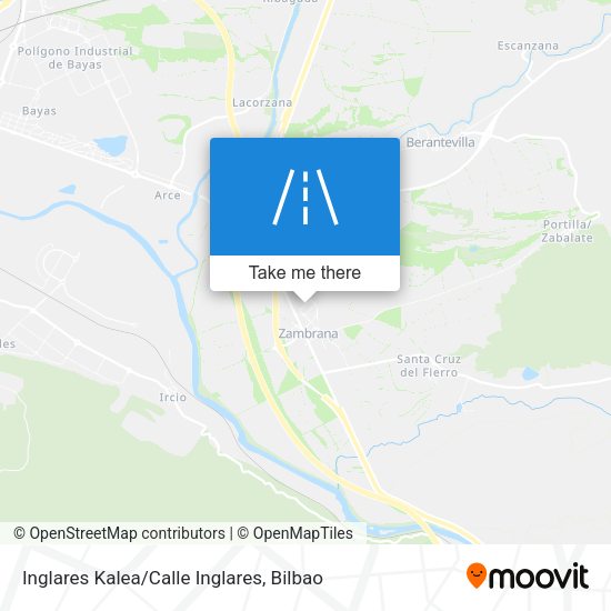 Inglares Kalea/Calle Inglares map