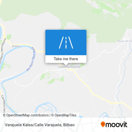 Varajuela Kalea / Calle Varajuela map
