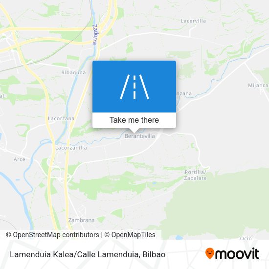 Lamenduia Kalea / Calle Lamenduia map