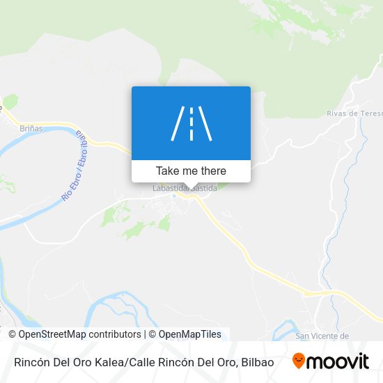 Rincón Del Oro Kalea / Calle Rincón Del Oro map