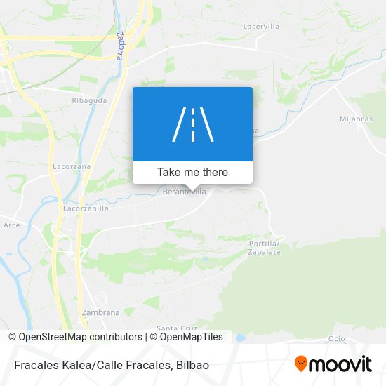 Fracales Kalea/Calle Fracales map