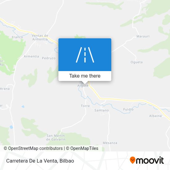 Carretera De La Venta map