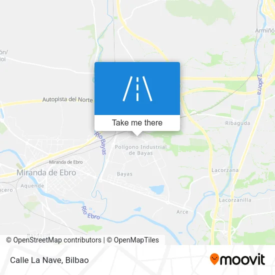Calle La Nave map