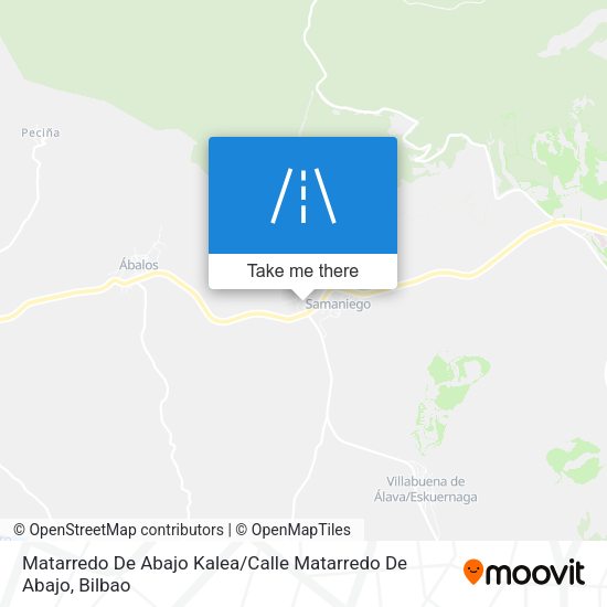 Matarredo De Abajo Kalea / Calle Matarredo De Abajo map